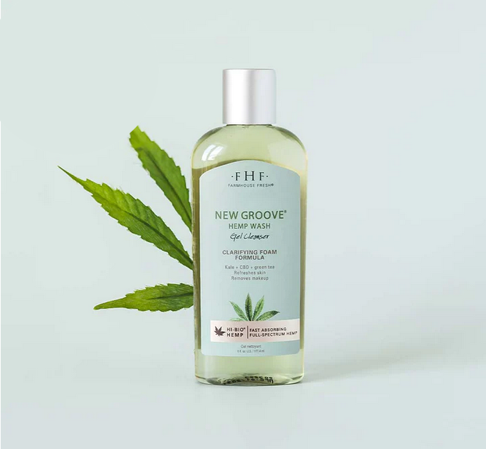 New Groove Hemp Wash Gel Cleanser