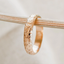 Floral Band Stacking Ring - 14k Gold Fill