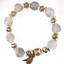 She Is Clarity Sea Glass With Pyrite