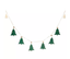 Gold Star Christmas Tree Garland
