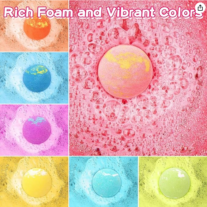 Princess Bath Bombs with Surprise Inside