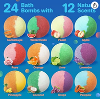 Glow In Dark Animal Bath Bombs with Surprise Inside
