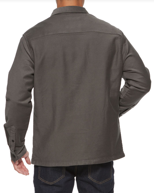 Shane Garment Dyed Jacket - Charcoal