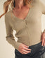 Sema Sweater Cardigan - Latte