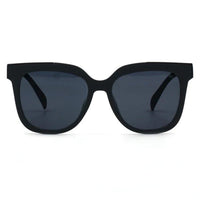 Coco - Sustainable Black Frame Black Lens Wayfarer Sunglasses