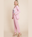 High Waisted Pants - Pink