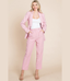 High Waisted Pants - Pink