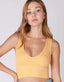 Plunge V-Neck Crop Top