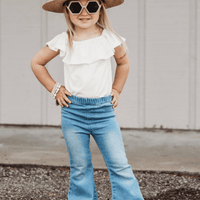 Sophie Denim Bell Bottoms - Light Wash