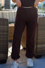 Stretchy Brown Waistband Joggers
