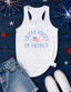 United States of America Vintage Tank