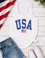 Vintage USA Patriotic Tank