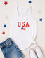 Classic USA Flag Tank