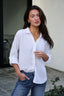 Thread and Supply White Button Down Presley Top