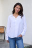 Thread and Supply White Button Down Presley Top