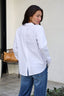 Thread and Supply White Button Down Presley Top