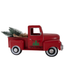 Light Up Red Vintage Metal Truck