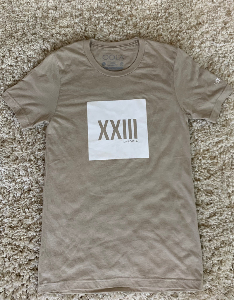 XXIII JJStrong Short Sleeve Tee -Beige