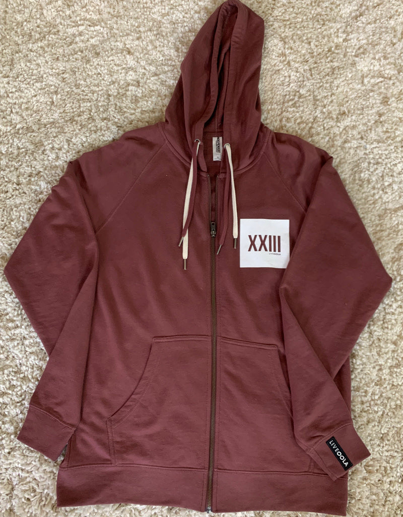 XXIII JJStrong Zip-Up - Burgundy