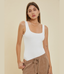 The Freya Bodysuit - White